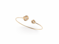 18K Apricot Gold Diamond Bracelet