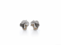 18K Tri-colored Gold Earrings