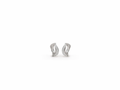 18K White Gold Diamond Earrings