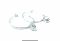 Sterling Silver Hoops