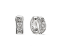 Sterling Silver Huggie Hoop Earrings